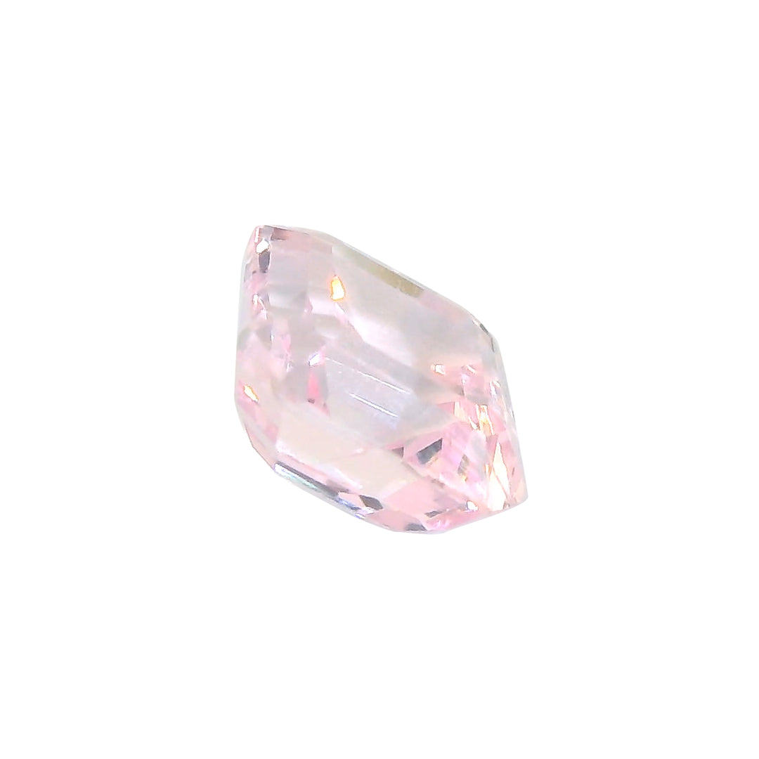 1.00ct Emerald Cut Light Pink Spinel