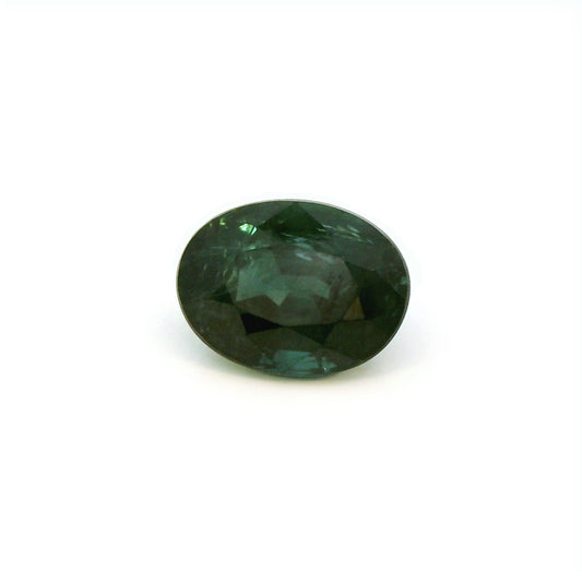 2.09ct Oval Shape Greenish Blue Sapphire