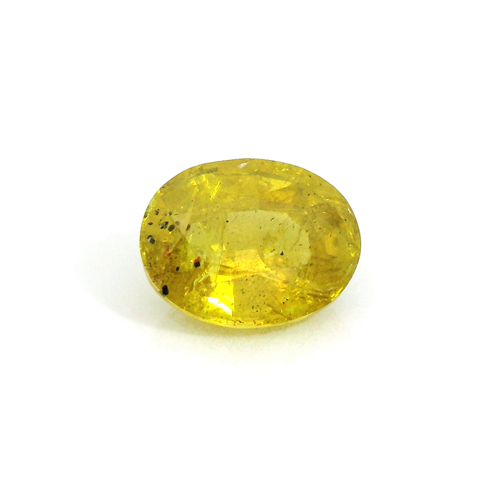 1.37ct Oval Shape Intense Yellow Sapphire