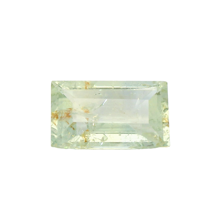 2.16ct Baguette Cut Light Green Sapphire