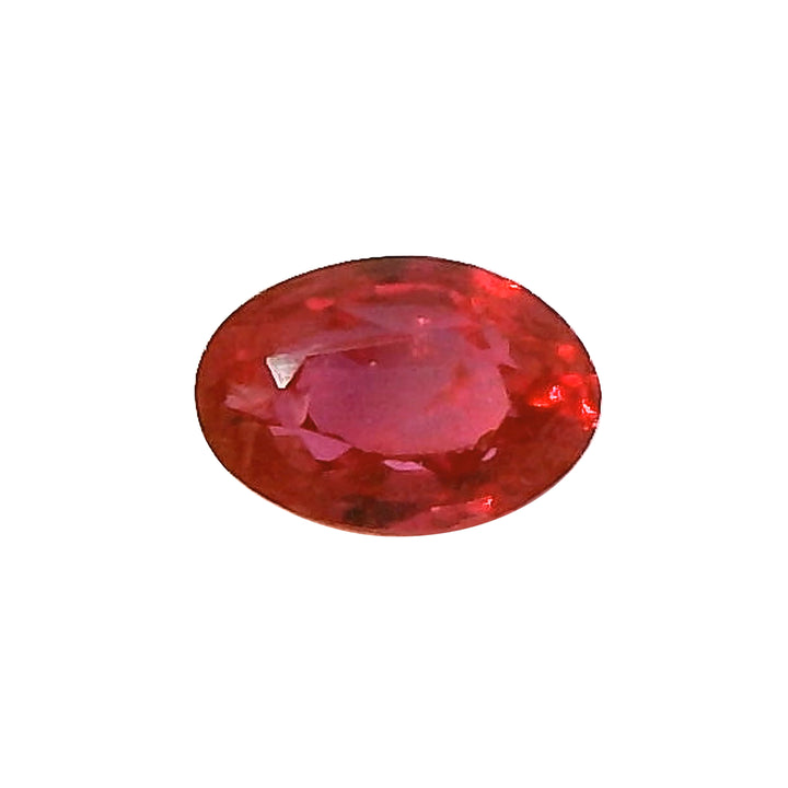 0.43ct Oval Shape Vibrant Red Pigeon Ruby