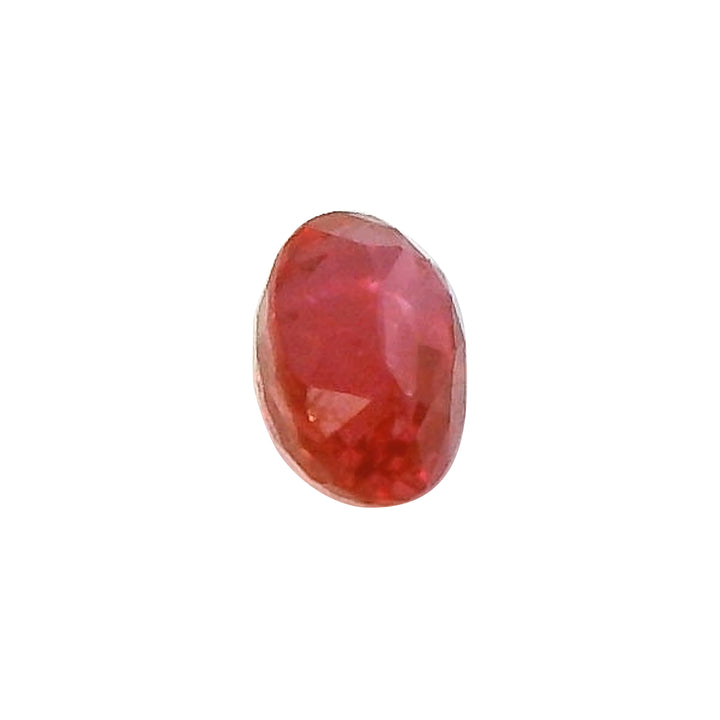 0.43ct Oval Shape Vibrant Red Pigeon Ruby