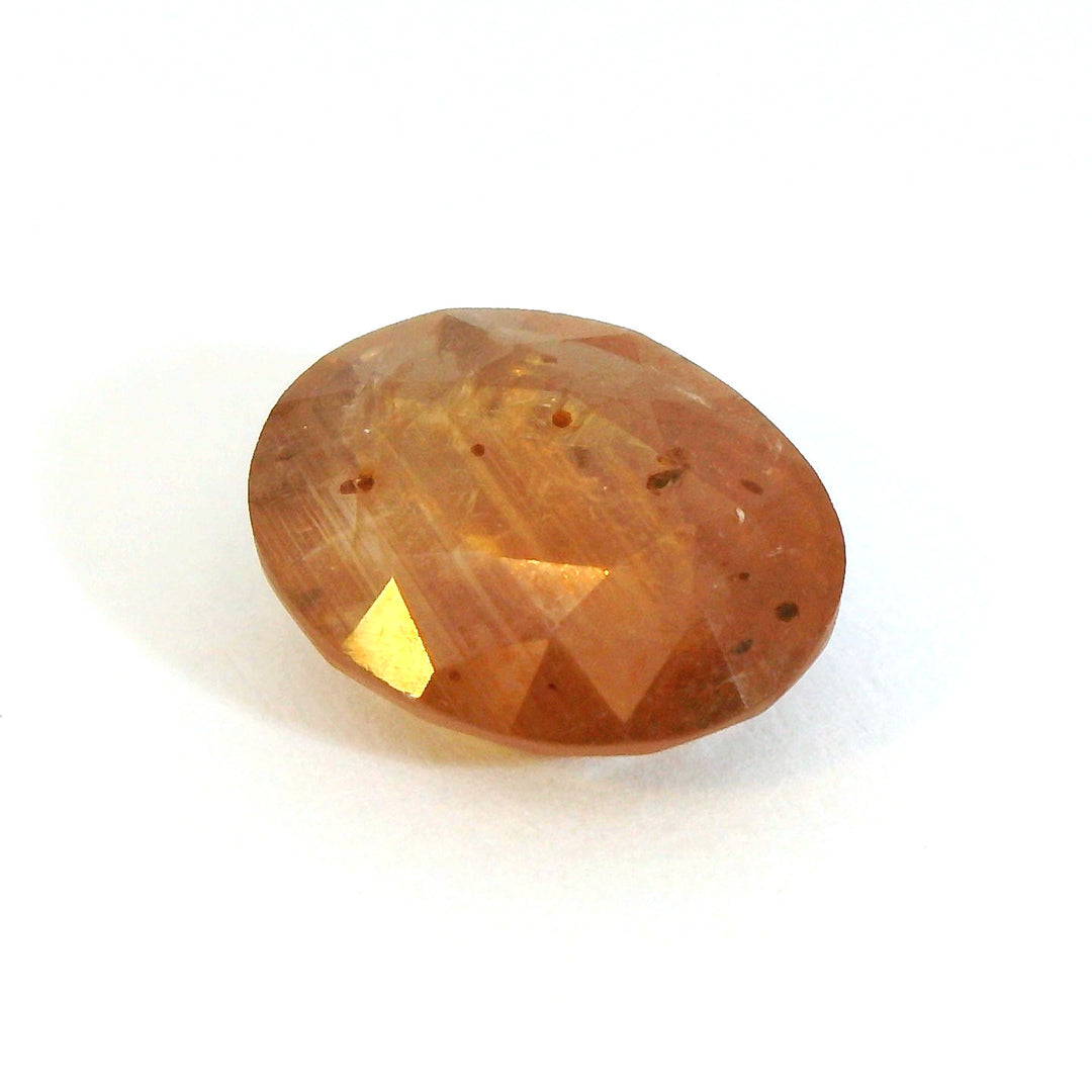 Elegant 3.55ct Oval Padparadscha Sapphire