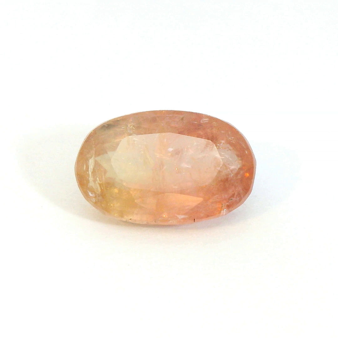 Elegant 5.064ct Oval Padparadsha Sapphire