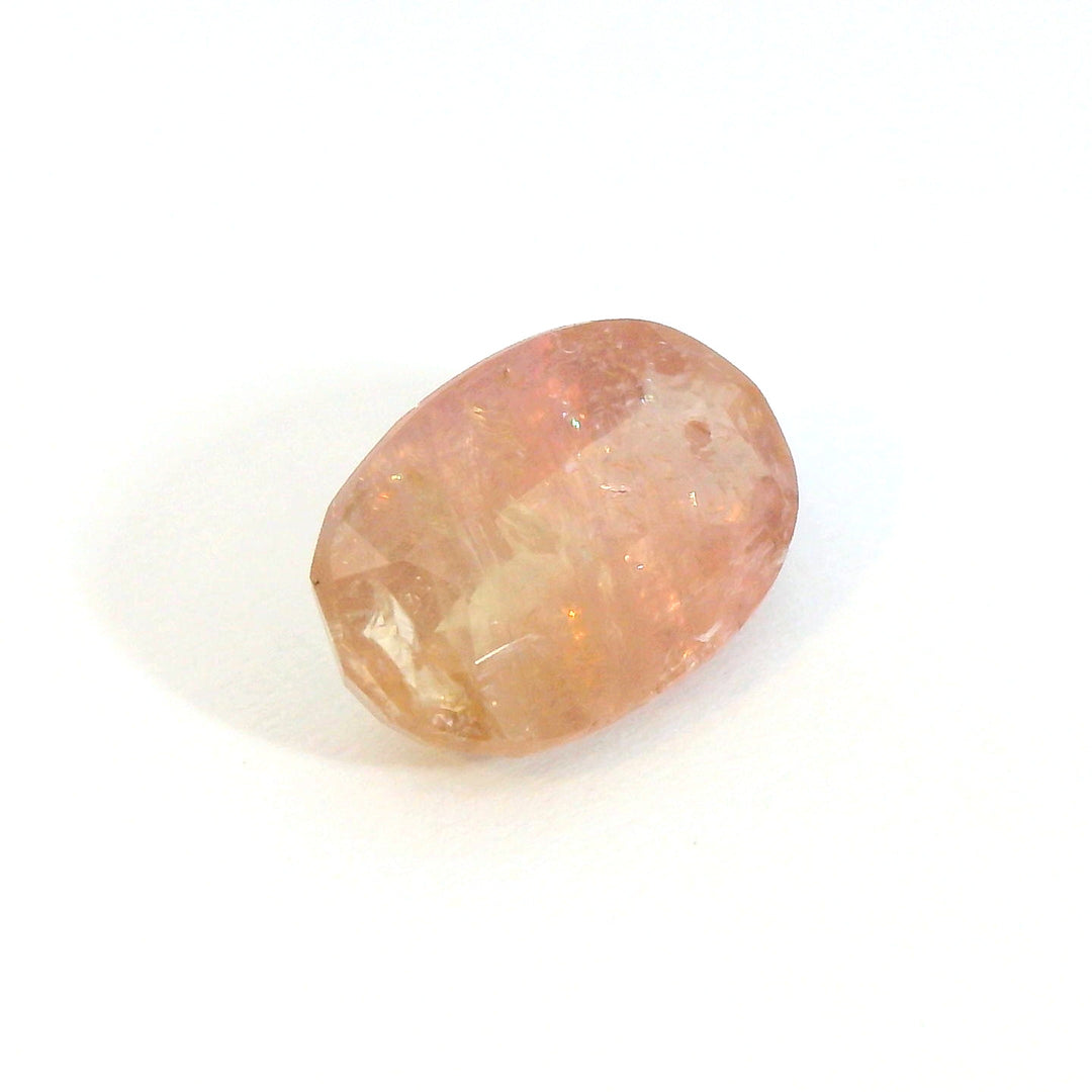 Elegant 5.064ct Oval Padparadsha Sapphire