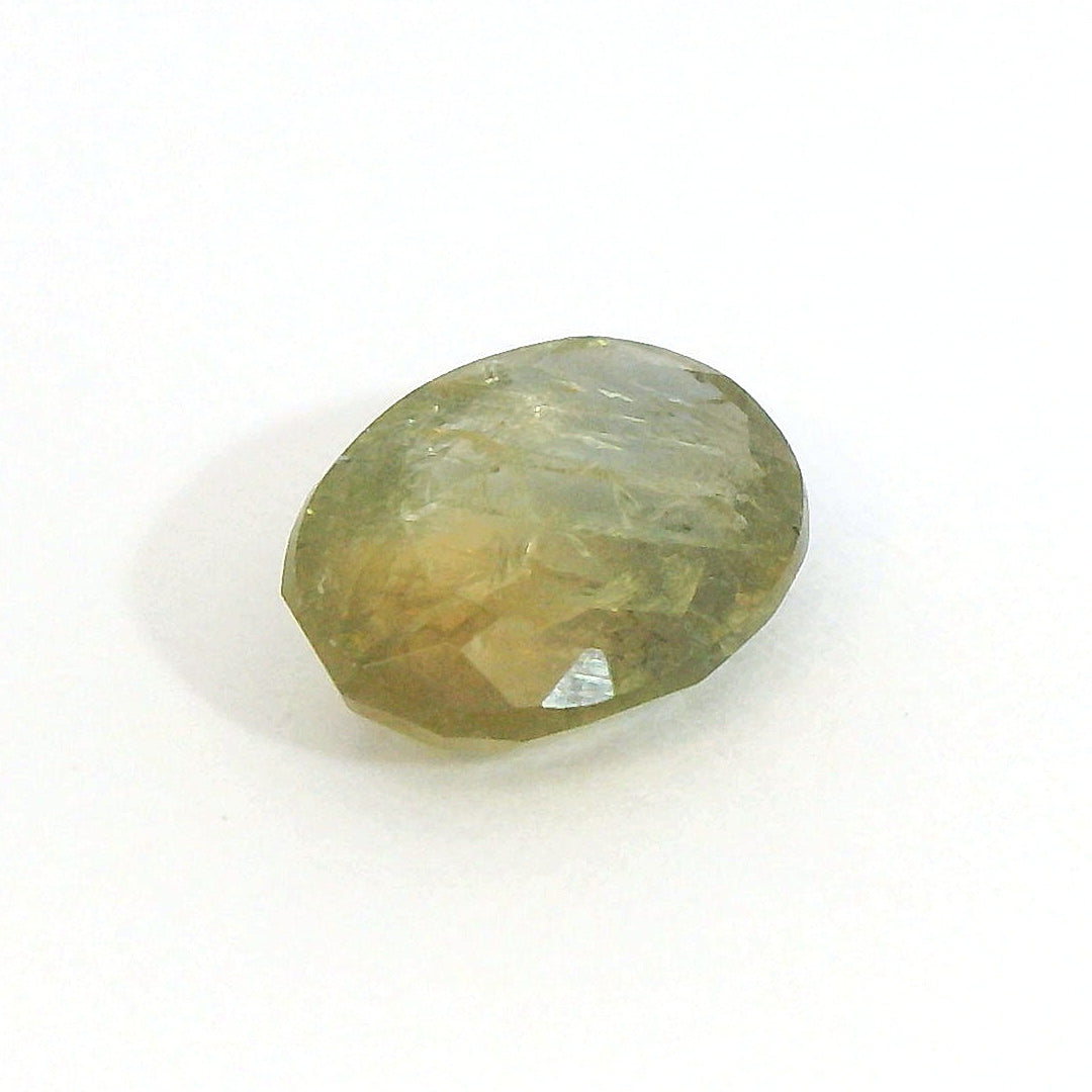 Stunning 1.617ct Oval Organic Green Sapphire