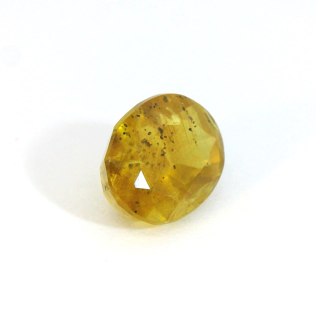 1.707ct Oval Golden Yellow Sapphire