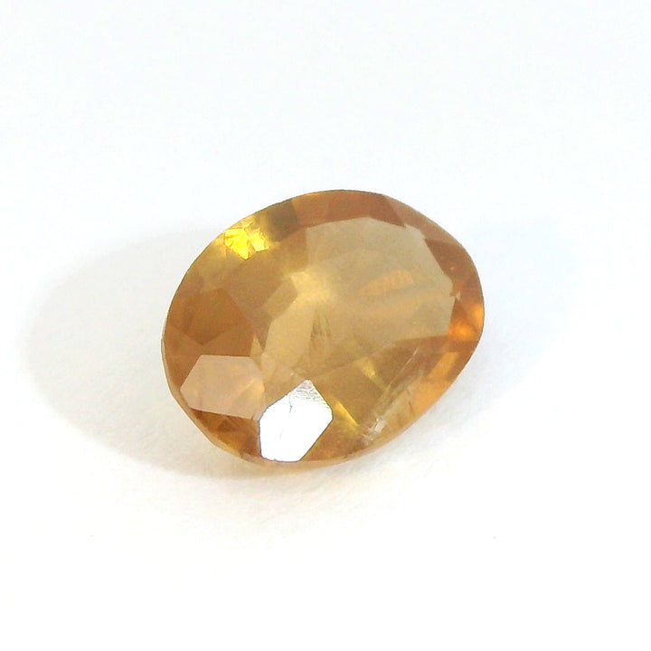 Radiant 1.321ct Oval Orange Sapphire