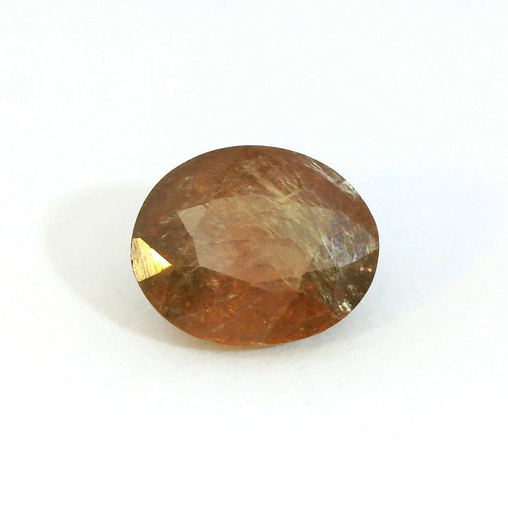 Radiant 2.834ct Oval Brown Sapphire