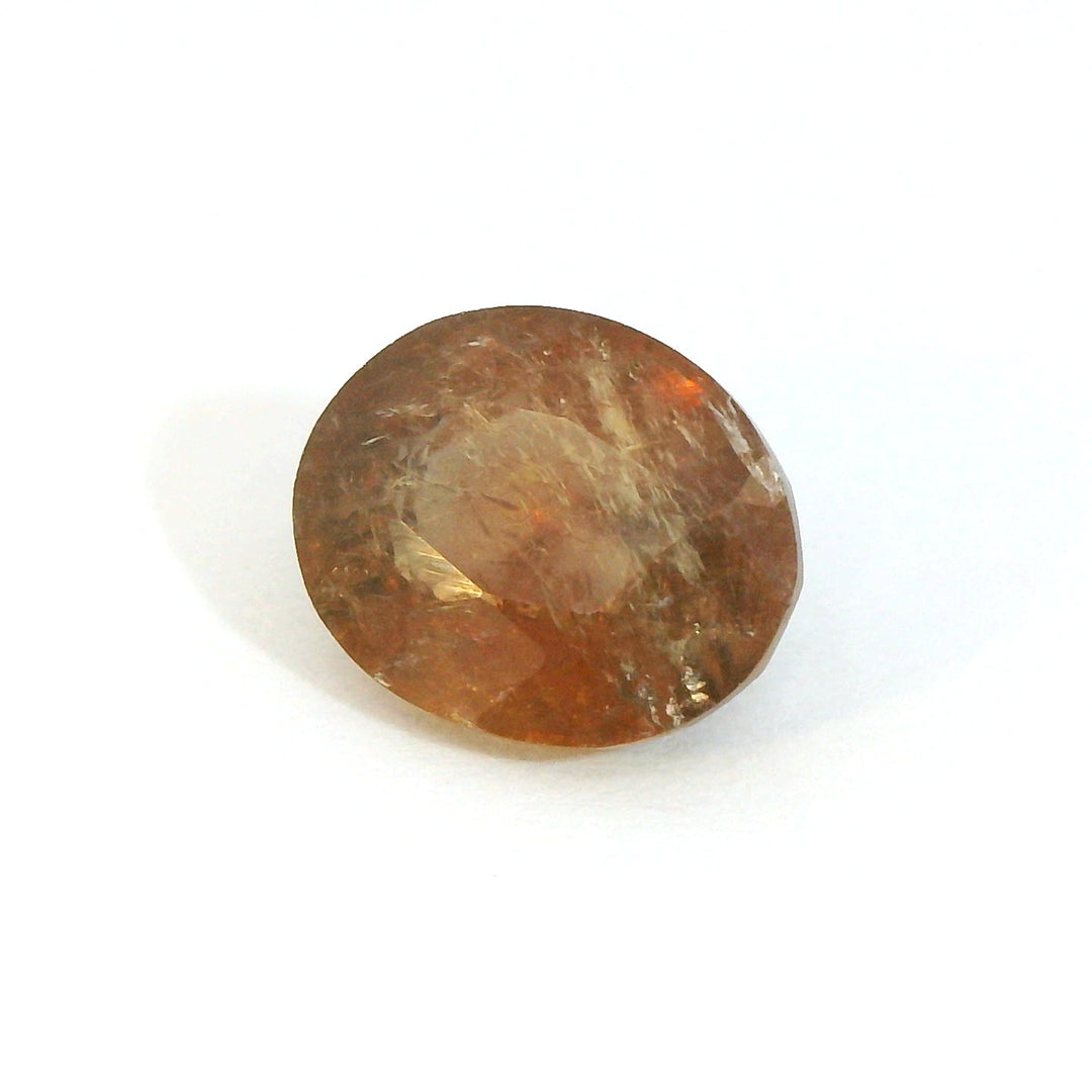 Radiant 2.834ct Oval Brown Sapphire