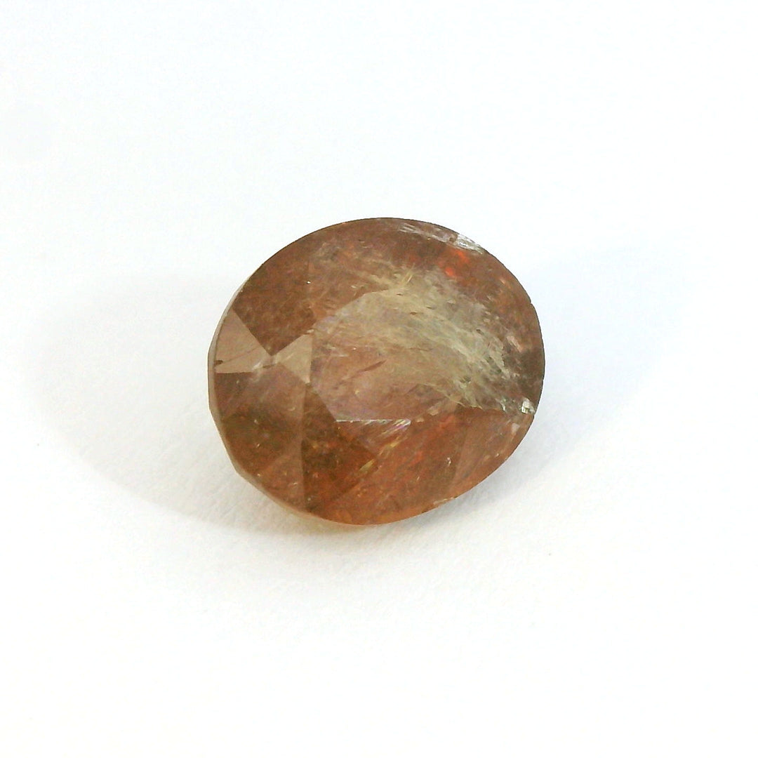 Radiant 2.834ct Oval Brown Sapphire