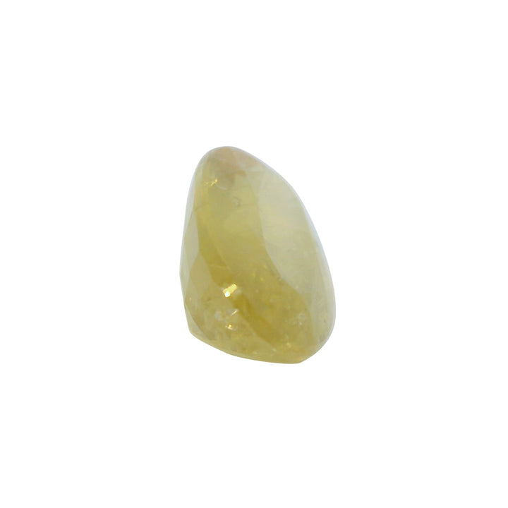 6.03ct Oval Shape Light Yellow Malawi Sapphire