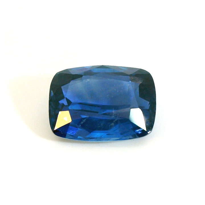 3.87ct Cushion Cut Natural Blue Sapphire