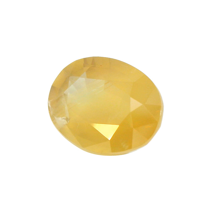 3.25ct Oval Shape Yellow Sapphire