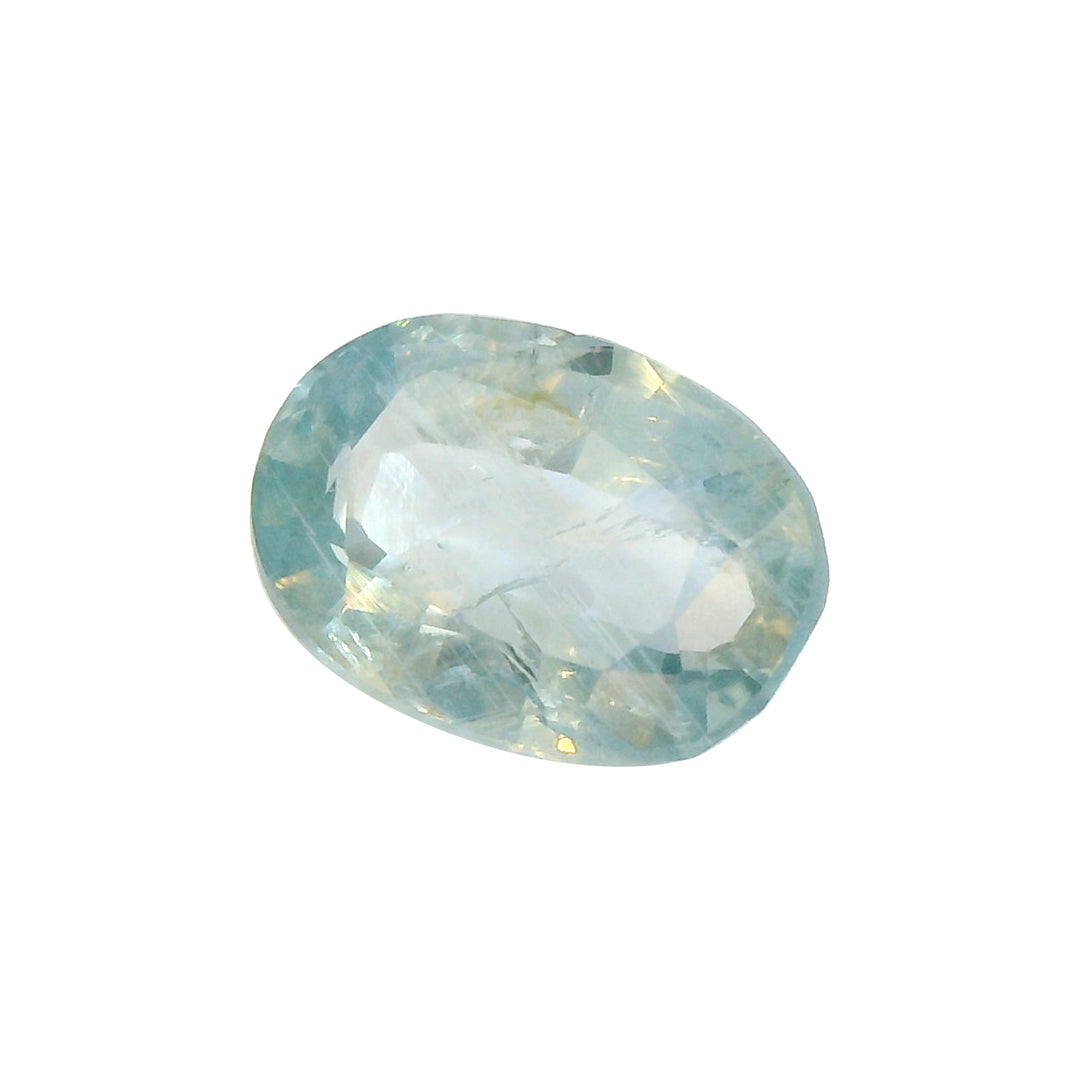 1.65ct Oval Shape Pastel Blue Sapphire