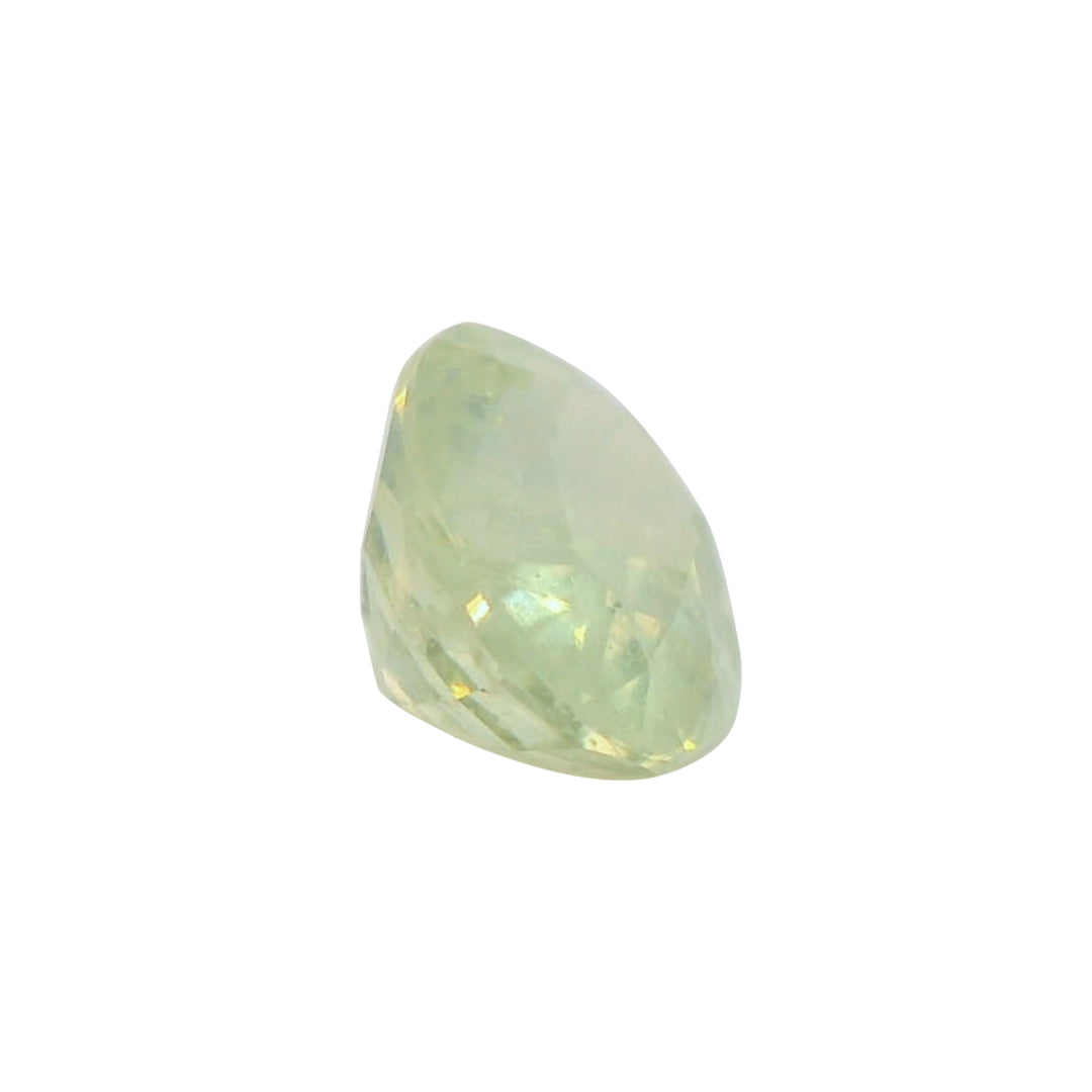 2.39ct Oval Shape Light Greenish Malawi Sapphire