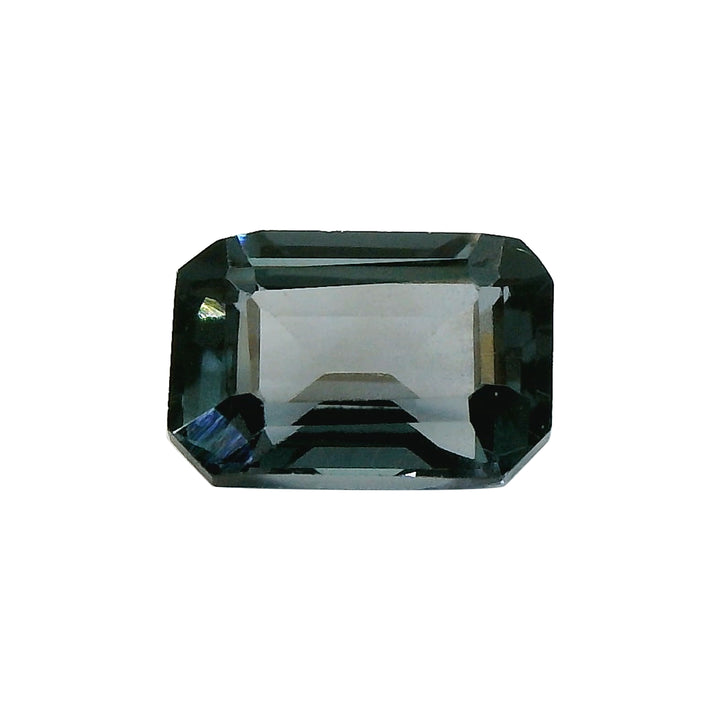 1.03ct Emerald-Cut Metalic Blue Spinel