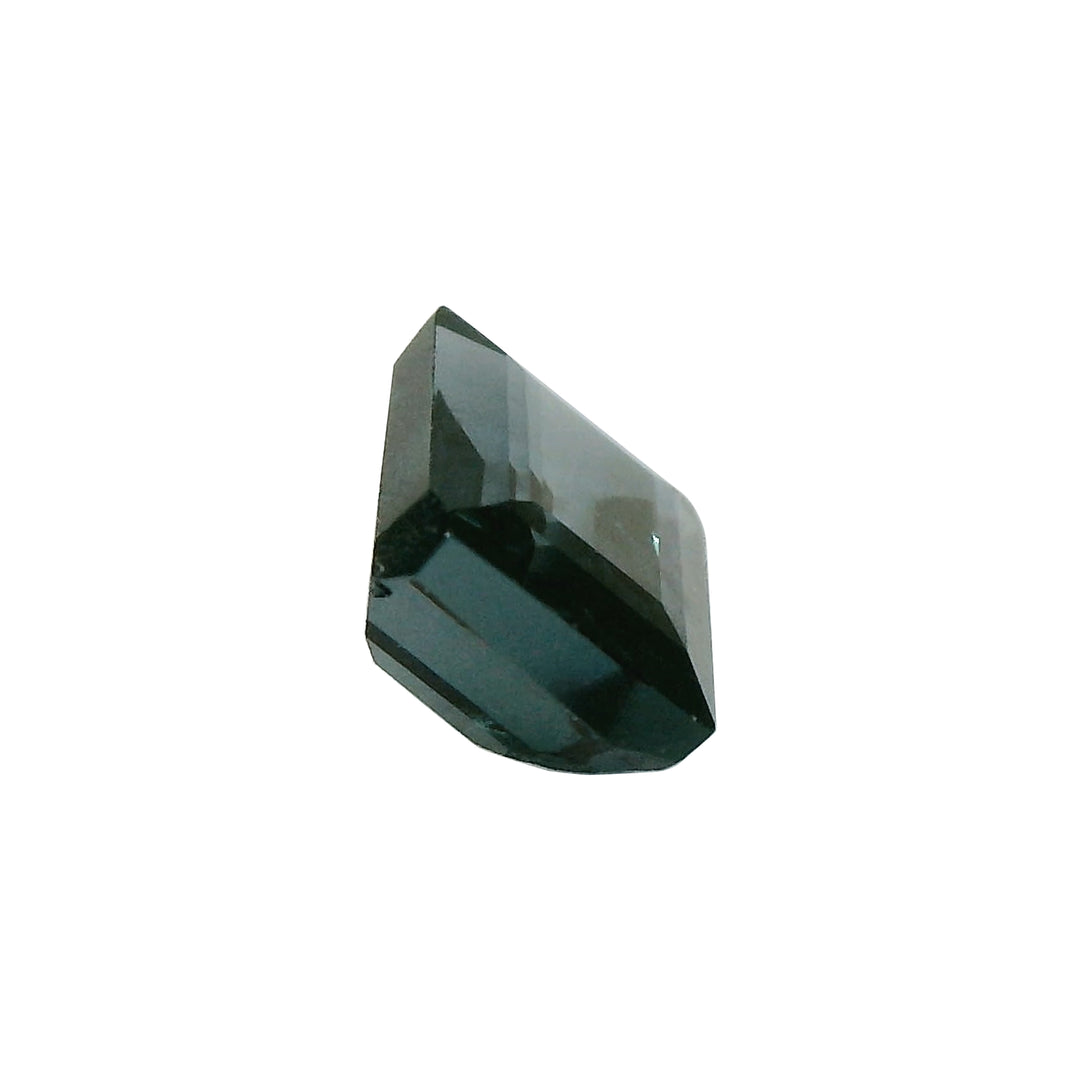 1.17ct Rectangular Cut Metalic Blue Spinel