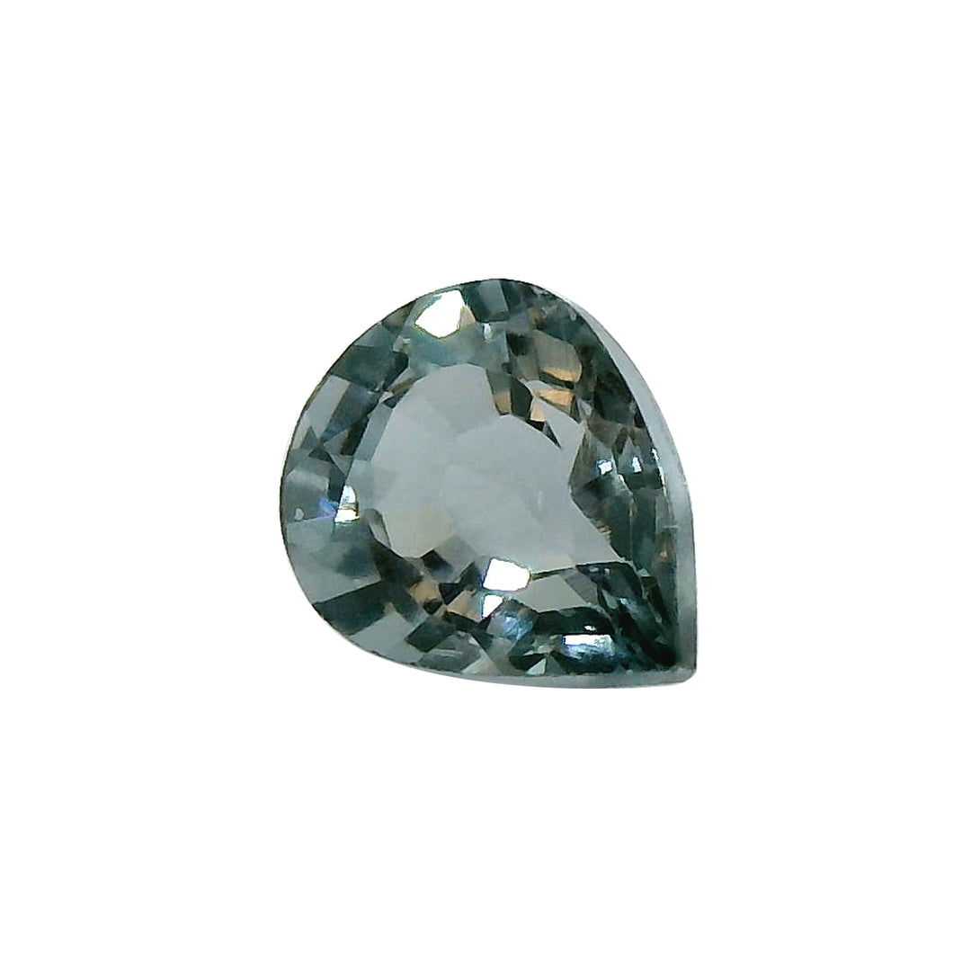 0.56ct Pear Shape Metalic Blue Spinel