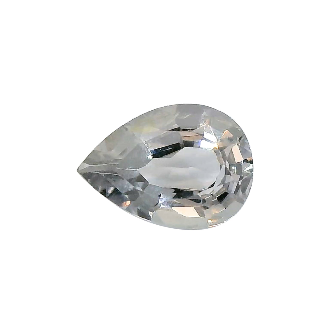 0.85ct Pear Shape Steel Grey Spinel