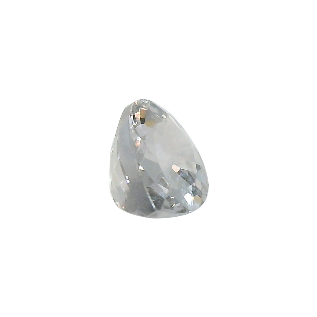 0.85ct Pear Shape Steel Grey Spinel