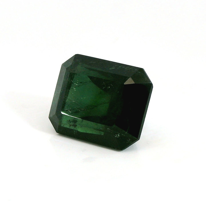 Stunning 27.0ct Cut-cornered Rectangle Green Tourmaline