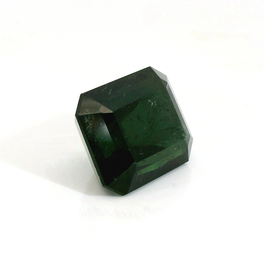 Stunning 27.0ct Cut-cornered Rectangle Green Tourmaline