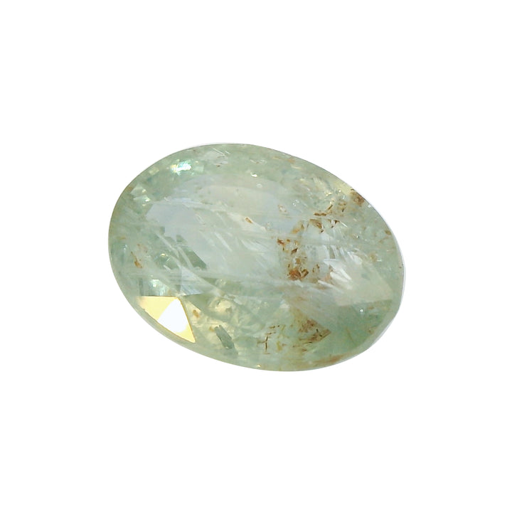 3.13ct Oval Shape Medium Green Sapphire