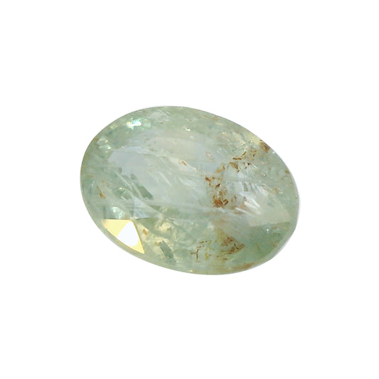 3.13ct Oval Shape Medium Green Sapphire