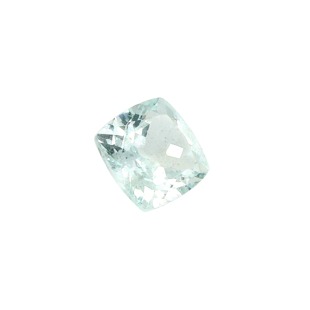 2.94ct Light Blue Cushion Aquamarine