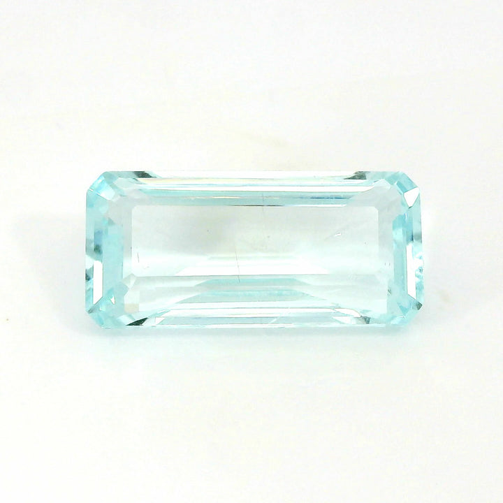 Stunning 19.87ct Baguette Celeste Blue Aquamarine