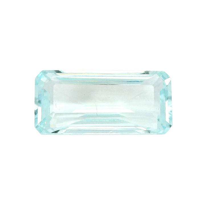 19.87ct Baguette Light Blue Aquamarine