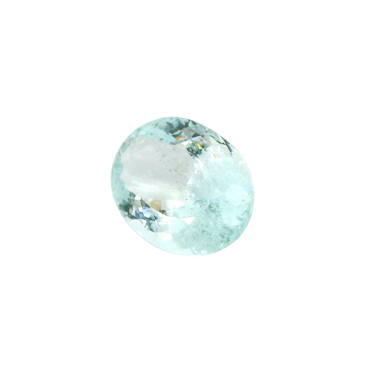 11.51ct Oval Light Blue Aquamarine