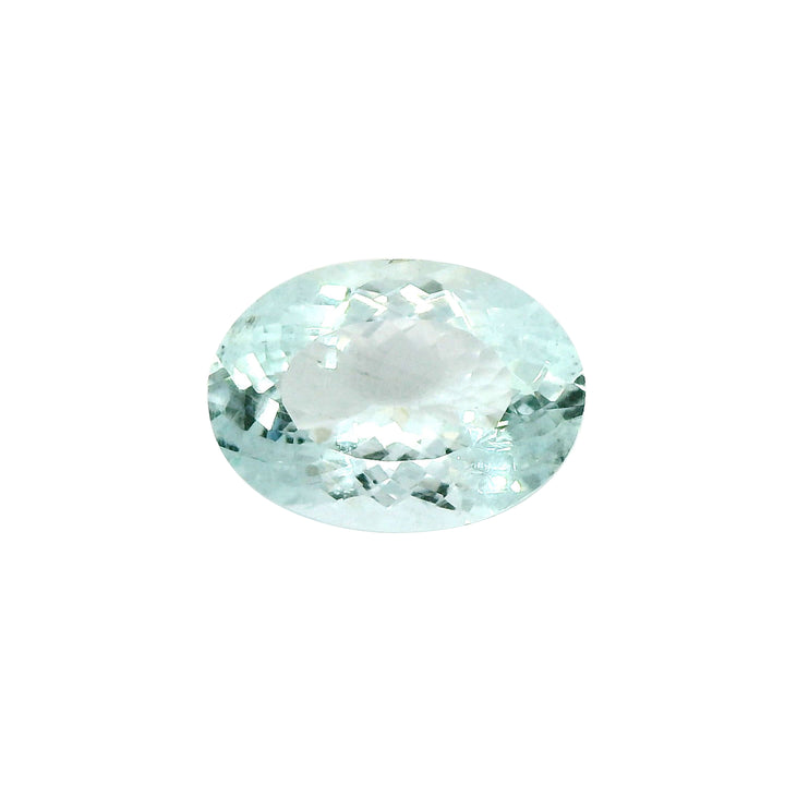 11.51ct Oval Light Blue Aquamarine