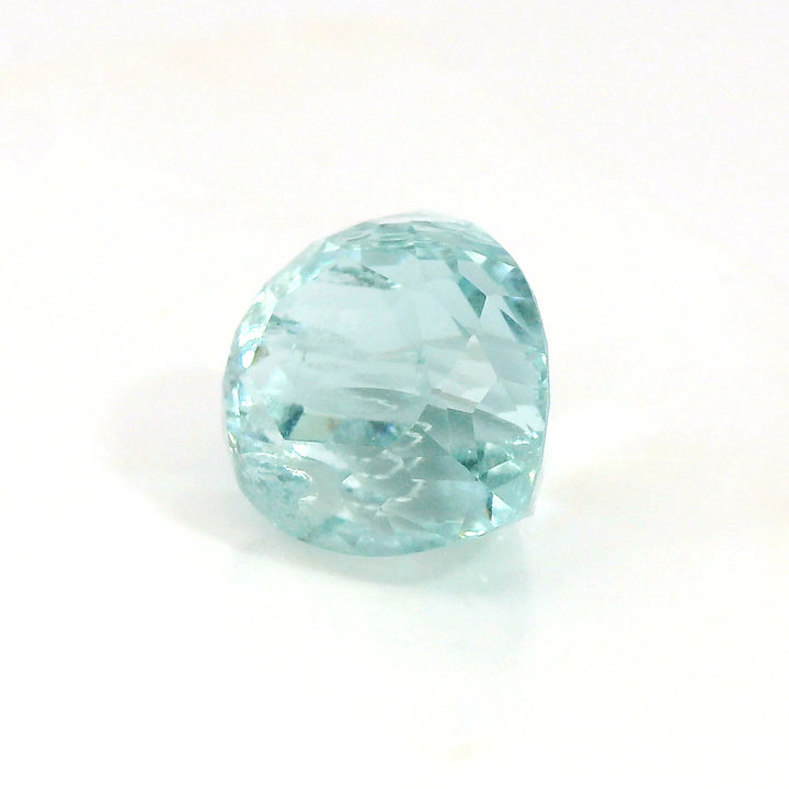 Stunning 9.88ct Pear Teal Blue Aquamarine