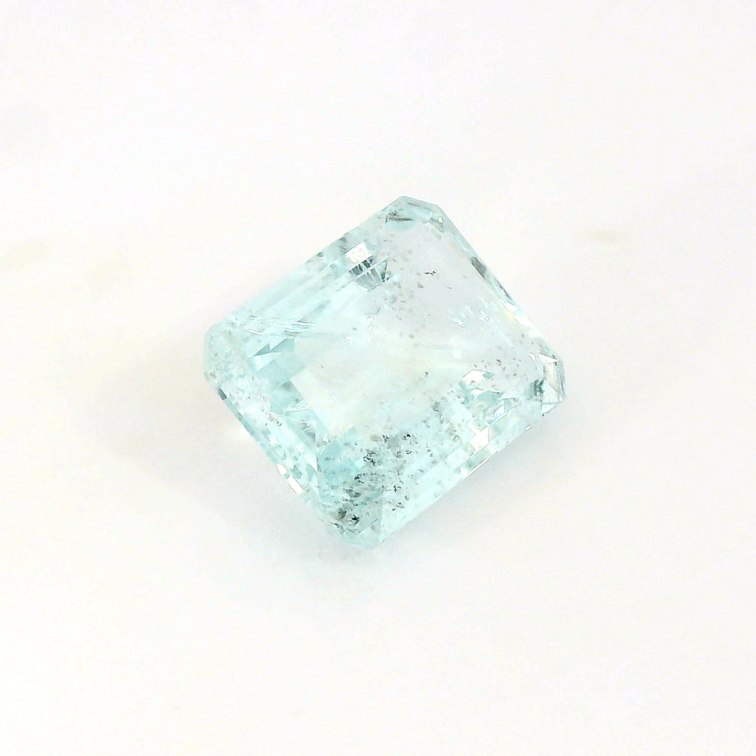 Sightly 4.88ct Emerald Cut Light Sky Blue Aquamarine