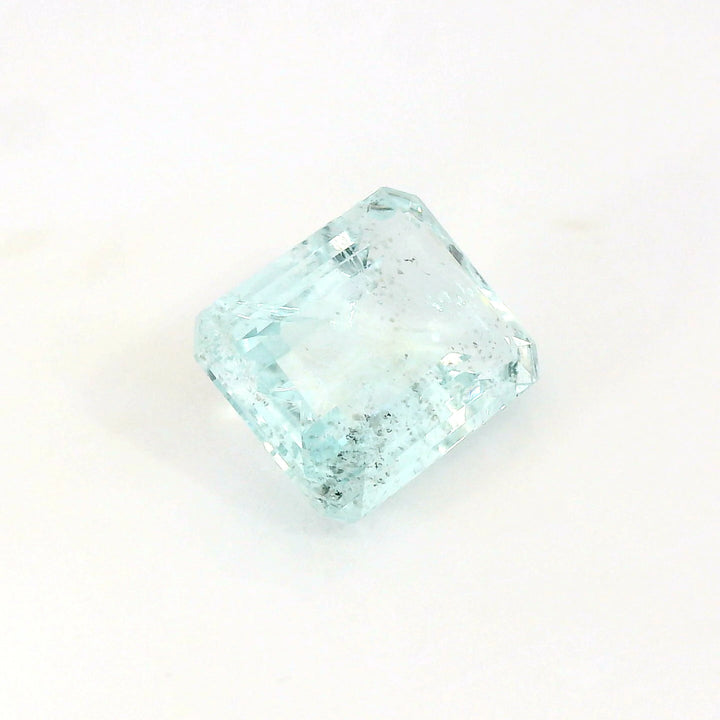 Sightly 4.88ct Emerald Cut Light Sky Blue Aquamarine