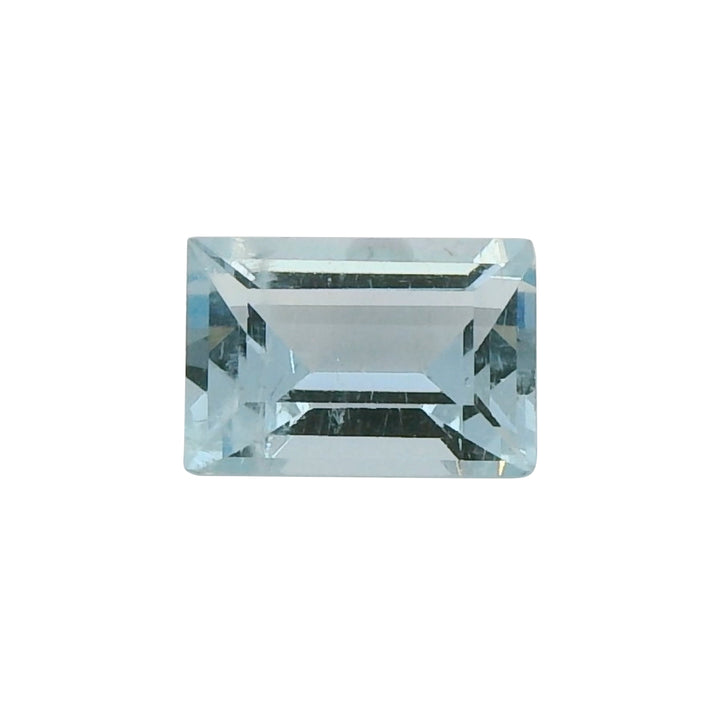 1.17ct Baguette Cut Light Blue Aquamarine