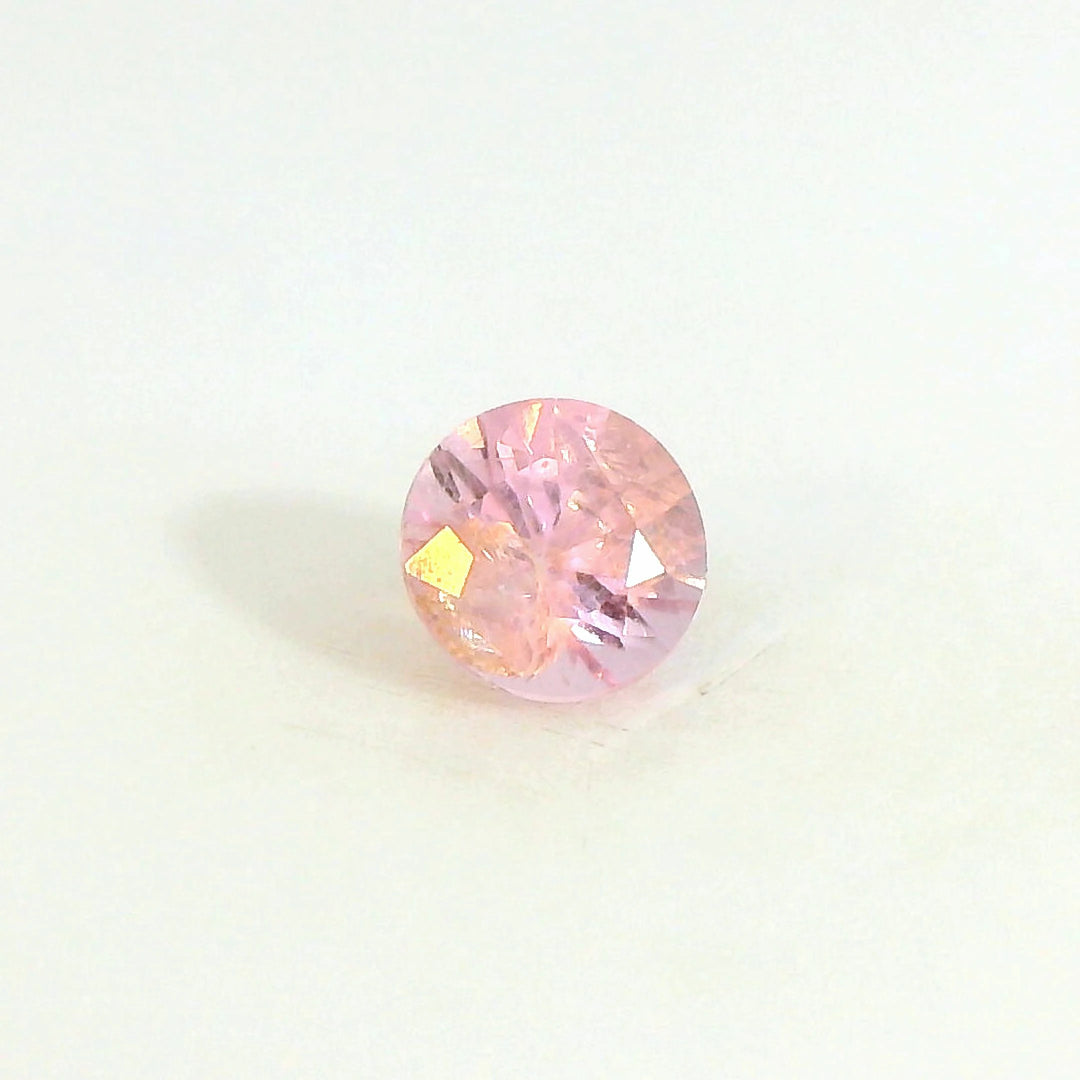 0.187ct Round Cut Light Rose Pink Spinel