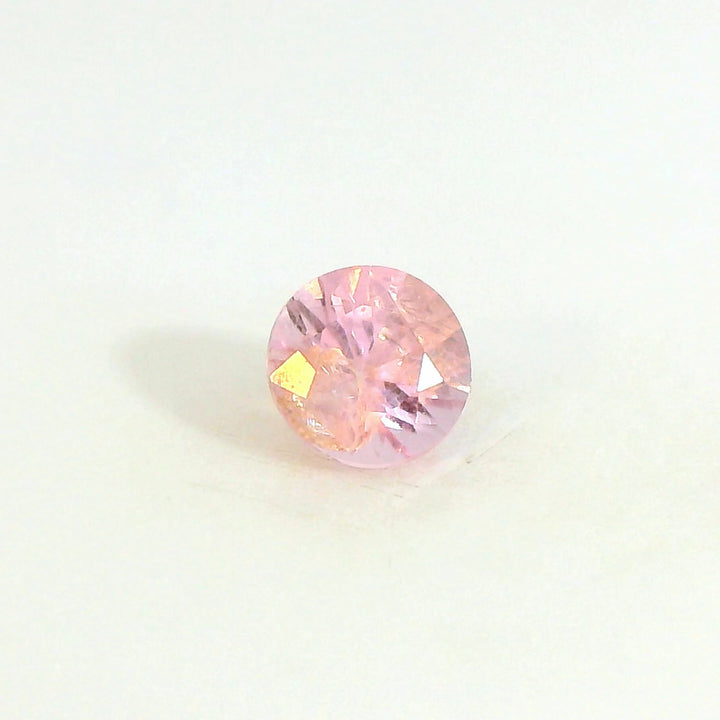 0.187ct Round Cut Light Rose Pink Spinel