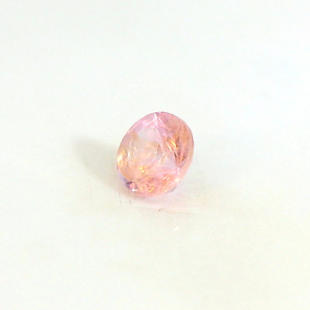 0.187ct Round Cut Light Rose Pink Spinel