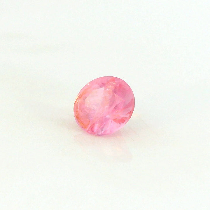 Elegant 0.188ct Round Cut Pink Spinel