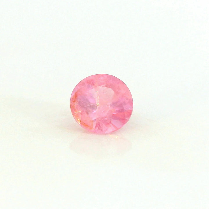 Elegant 0.188ct Round Cut Pink Spinel