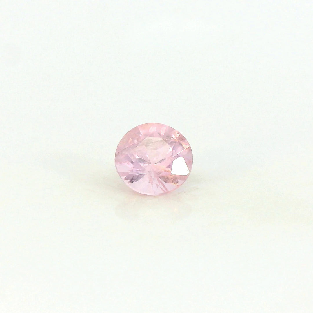 Elegant 0.242ct Round Cut Pale Pink Spinel