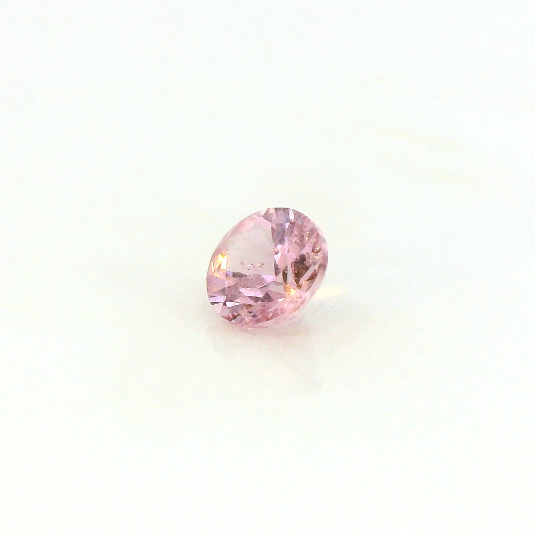 Elegant 0.27ct Round Cut Light Pink Spinel