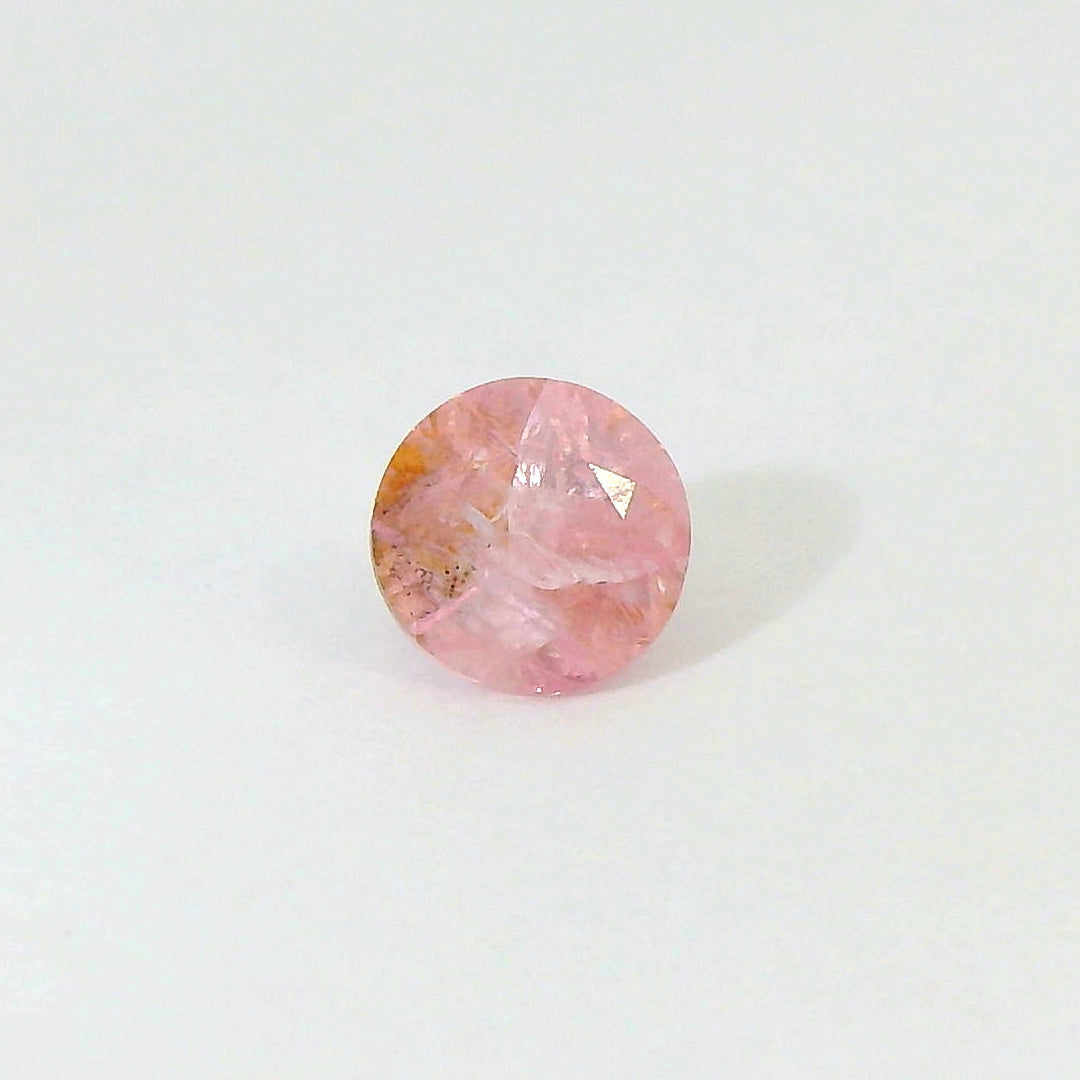 0.438ct Round Cut Vintage Rose Pink Spinel