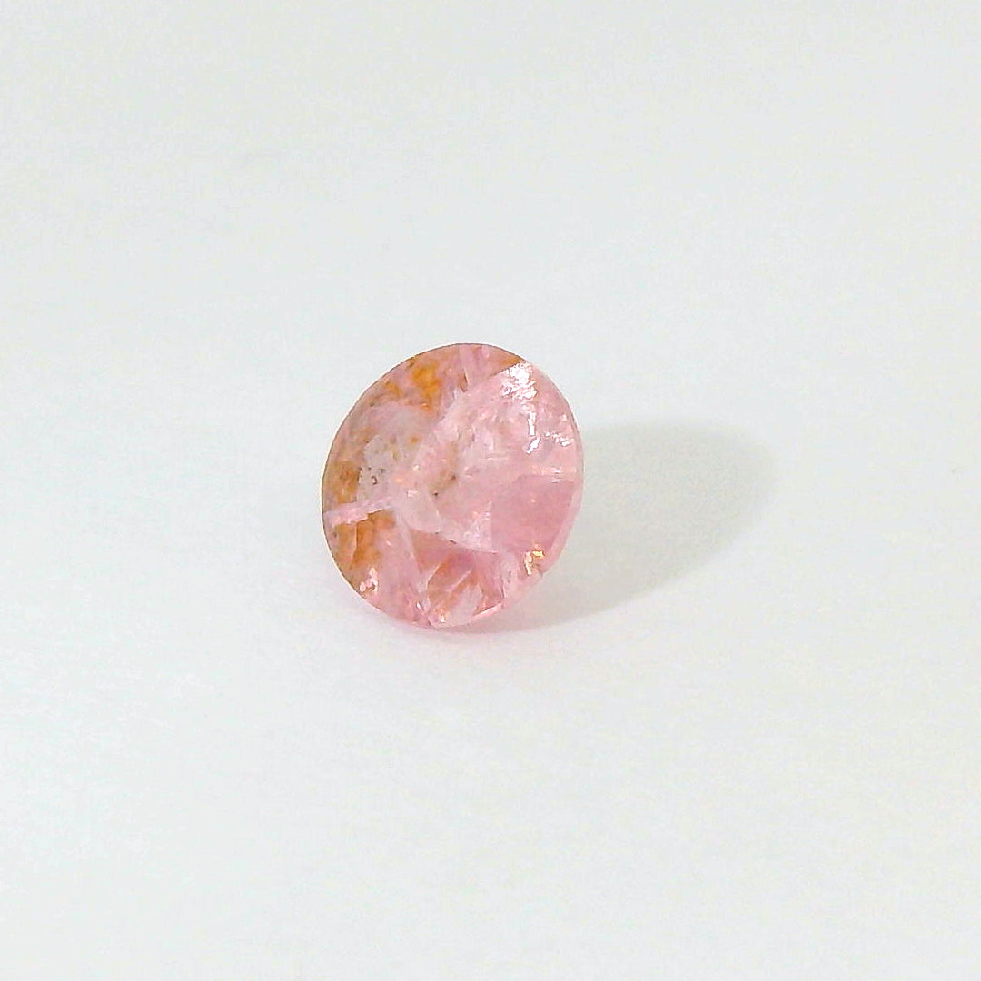 0.438ct Round Cut Vintage Rose Pink Spinel