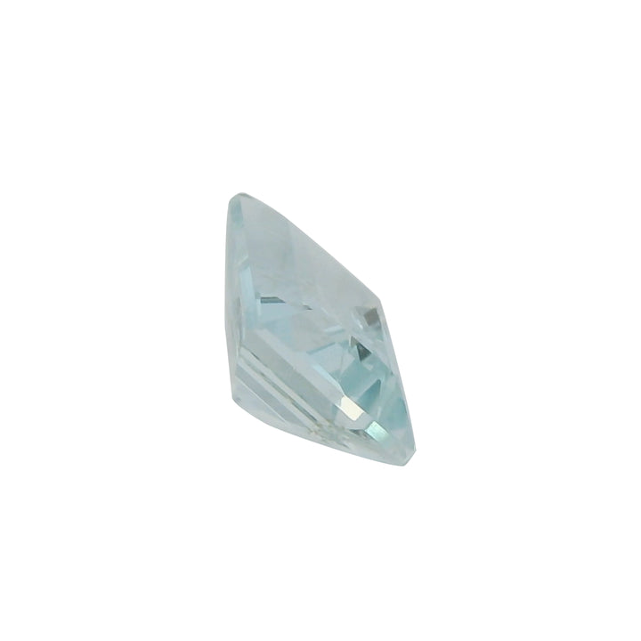 1.87ct Baguette Cut Pastel Greenish Blue Aquamarine