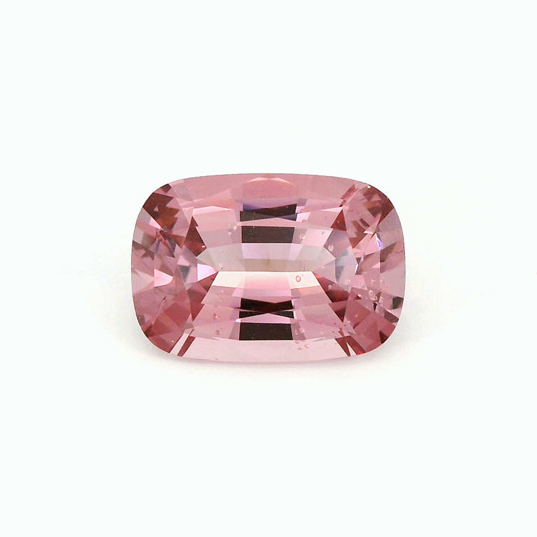 4.40ct Cushion Cut Orangy-Pink Spinel