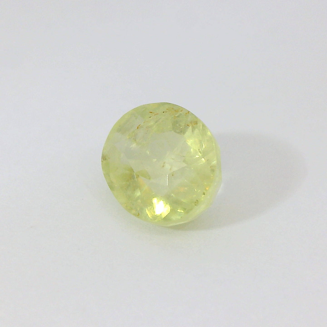 1.759ct Oval Shape Olive Green Sapphire